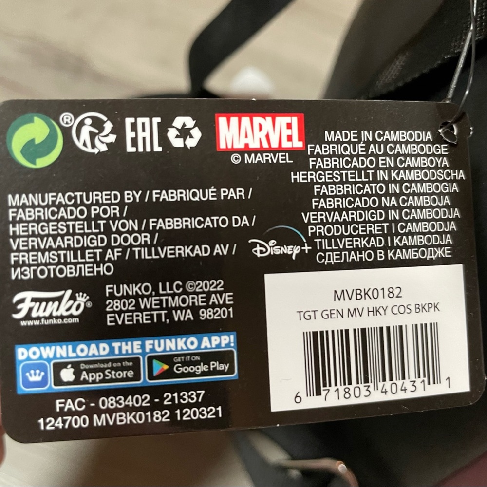 Hawkeye Mini Backpack NWT - Picture 4 of 7